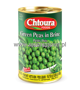 Chtoura Zielony groszek w solance 400g