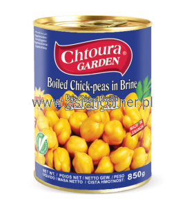 Chtoura Gotowana Ciecierzyca w Solance 400g