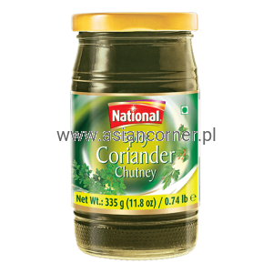National Spicy Coriander Chutney 335g