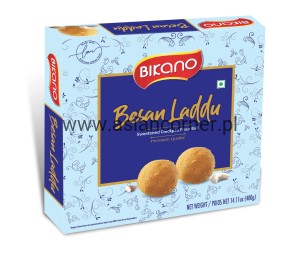 Bikano Indyjski Słodki Besan Laddu 400g
