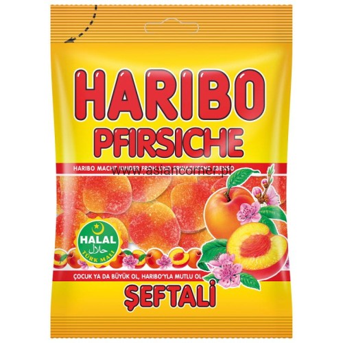 Haribo Peaches Seftali Halal 100g2.jpg