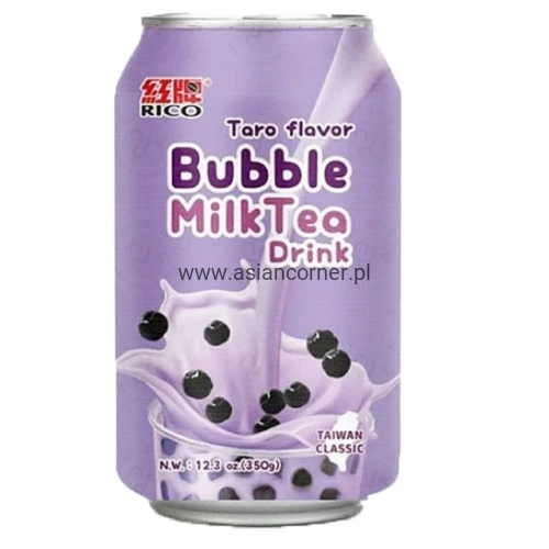 Bubble Milk Tea Drink Taro 350 ML RICO.webp