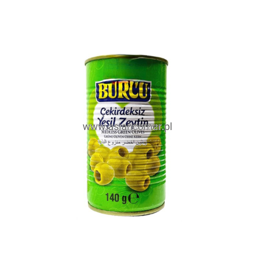 Burcu Seedless Green Olives 140g.png