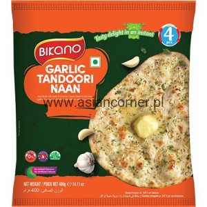 Bikano Tandoori Czosnek Naan 400g
