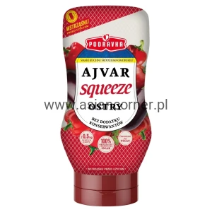 Podravka Ajvar Hot Squeeze 310g
